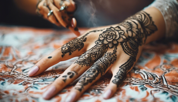 Henna tattoo designs trends 2024